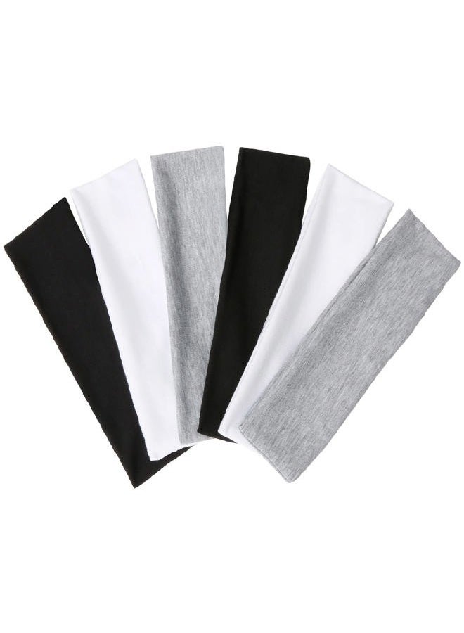 TERSE Hair Bands for Women's Hair Thin Cloth Headbands for Women Soft Stretchy Head Bands Solid Hair Hands - Image 1