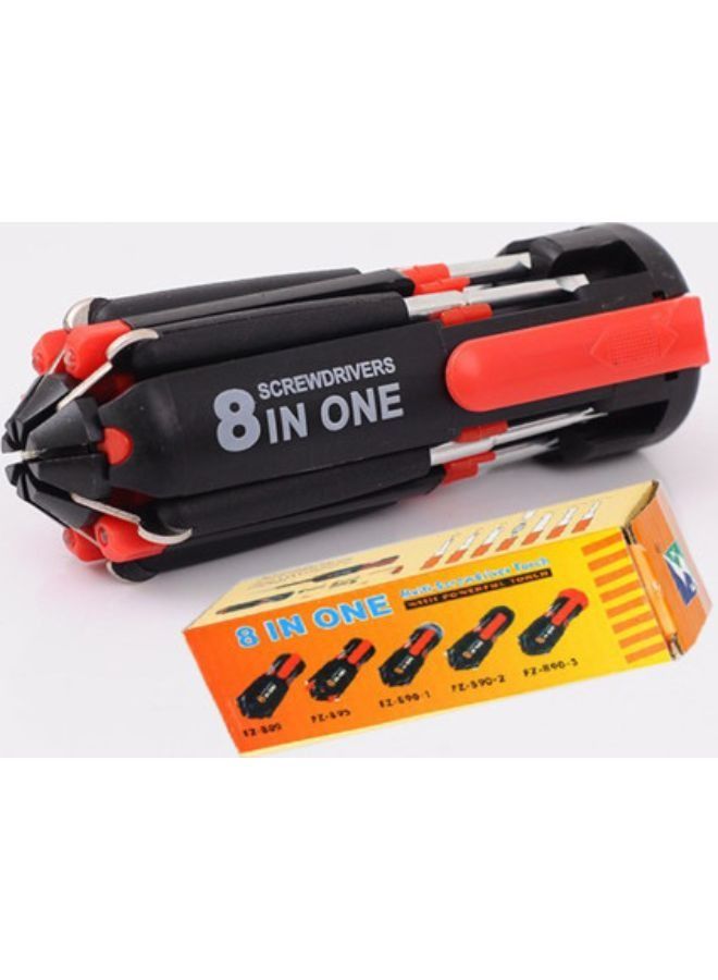 8 in 1 Multi Screwdriver with Led Light  - Image 3
