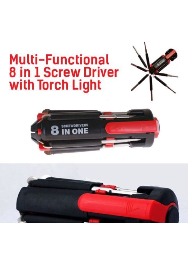 8 in 1 Multi Screwdriver with Led Light  - Image 4