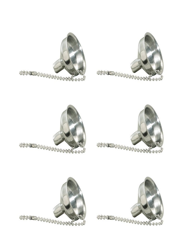 ثيريستي راينو قمع قوارير صغيرة من الفولاذ المقاوم للصدأ من ثيرستي راينو / قمع زجاجات الزيوت العطرية (مجموعة من 6 قطع) - Image 1