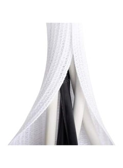Topleo SCRIBBEO 9.8ft/3m - 3/4inch 19mm Cable Organizer, Computer Wire Organizer Sleeve Cable Sleeve for Cable Management, Cord Wrap Wire Protector Tubing for Pets, PC Cable Wrap, Black (3m-3/4" (white))  - Image 1
