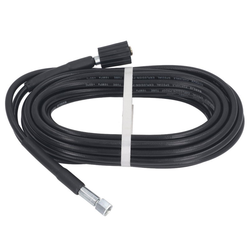 High Pressure Washer Hose 10M M22x1.5MM‑14MM PVC Rubber Explosion Proof - Flexible Portable Pressure Water Hose for Car Washing Garden Watering Irrigation - Image 1