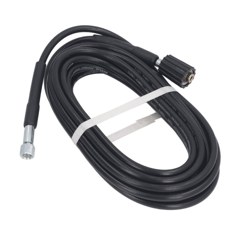 High Pressure Washer Hose 10M M22x1.5MM‑14MM PVC Rubber Explosion Proof - Flexible Portable Pressure Water Hose for Car Washing Garden Watering Irrigation - Image 5