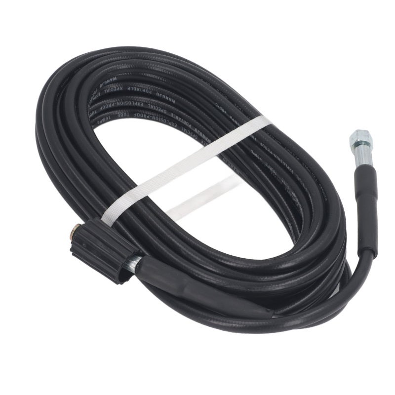 High Pressure Washer Hose 10M M22x1.5MM‑14MM PVC Rubber Explosion Proof - Flexible Portable Pressure Water Hose for Car Washing Garden Watering Irrigation - Image 3