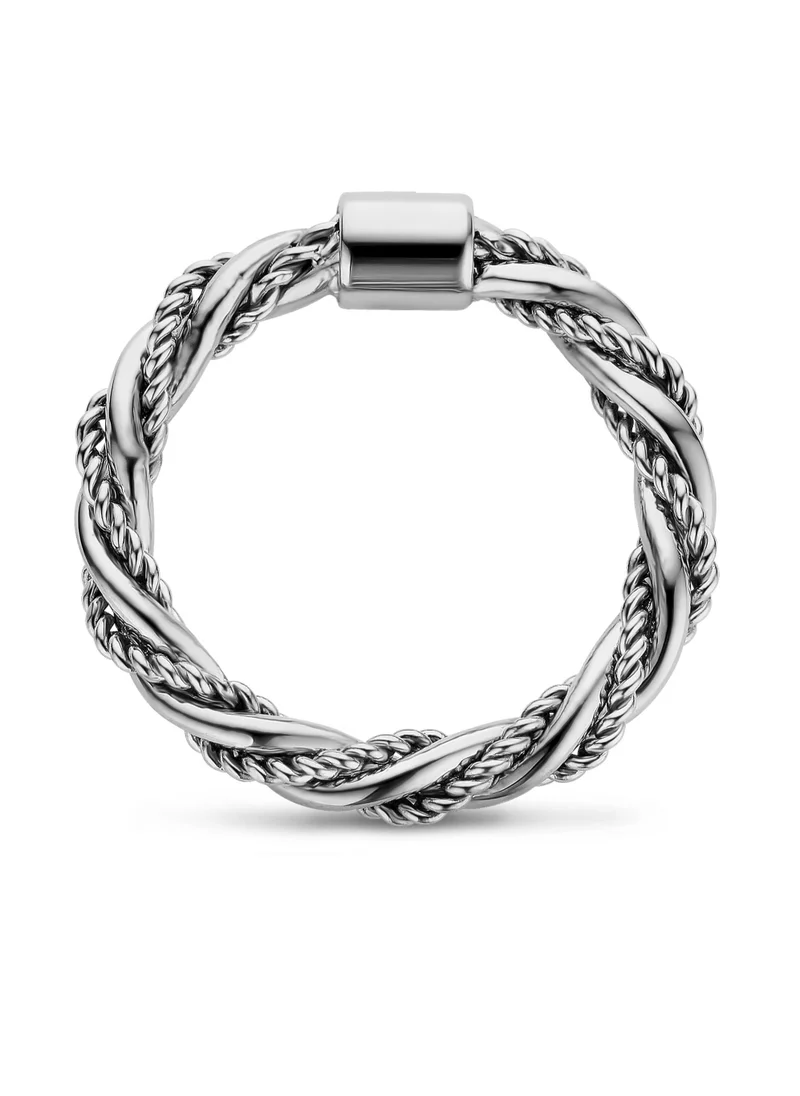 CERRUTI 1881 Cerruti 1881 Twisted Cable Simple Ring