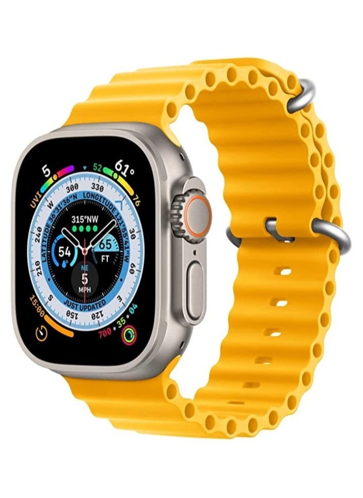 Generic - "Sport Silicone Band for Apple Watch Ultra - Compatible with 42/44/45/49mm, Series Ultra, 8, 7, 6, 5, and SE" - Image 1