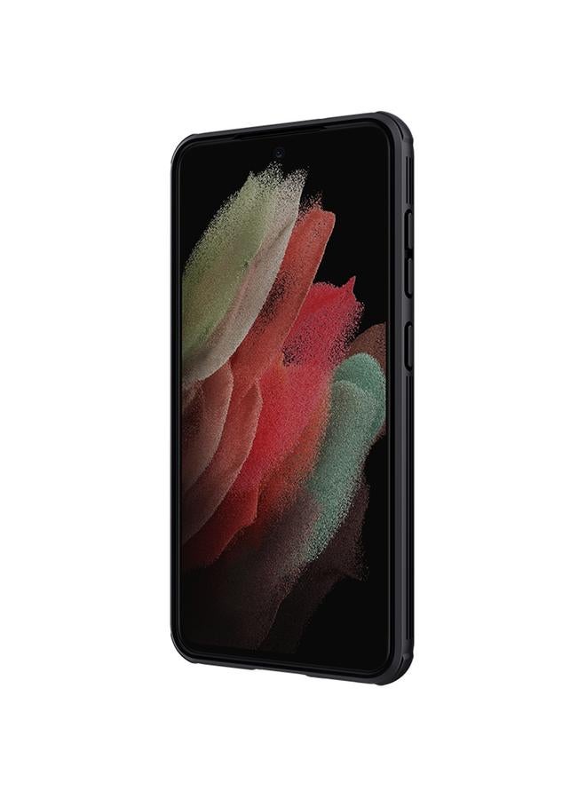 Nillkin Case For Samsung Galaxy S21 FE 5G Black Mirror Pro Series Camshield Full Coverage Dust-proof Scratch Resistant Phone Case - Image 3