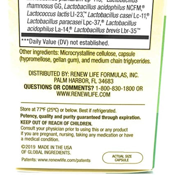 Renew Life PROBIOTIC 30B UF - Image 3