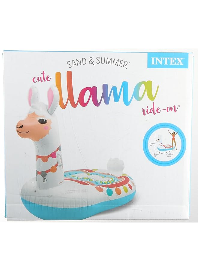 INTEX Aufblasbarer Lama Zum Aufsitzen 135 X 112 X 94 Cm - Image 5