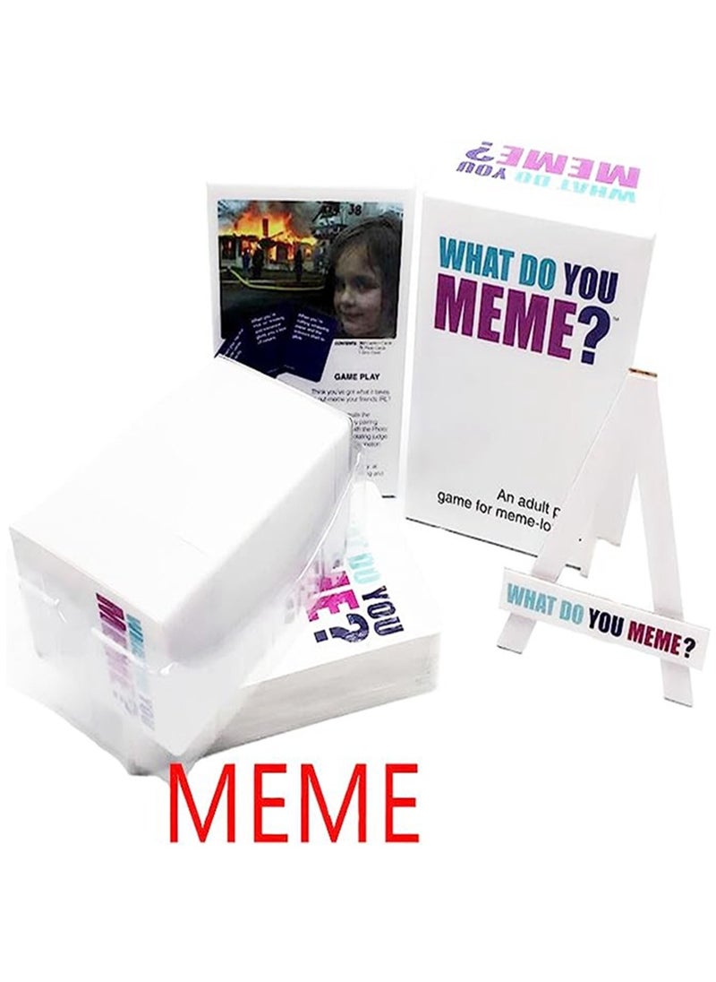 URbazaar - What Do You Me-Me? - An Partygame for Meme-Lovers. - 435 Cards - Image 1