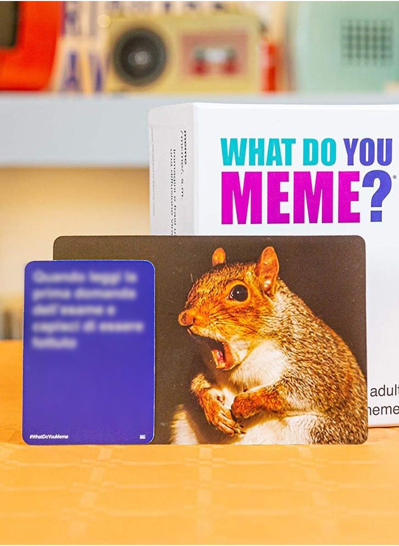 URbazaar - What Do You Me-Me? - An Partygame for Meme-Lovers. - 435 Cards - Image 1