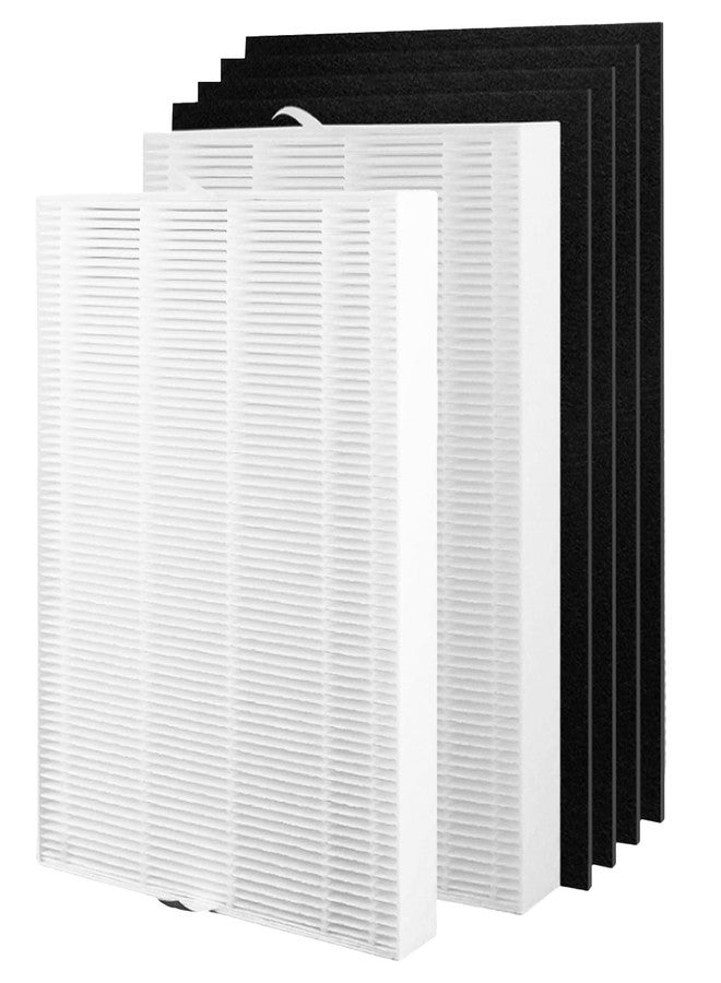 DAODEFUL AP-1216-FP Replacement Filter for Coway AP-1216L Air Purifier, Include 2 Pack H13 Filter and 4 Pack Activated Carbon Filter - Image 1