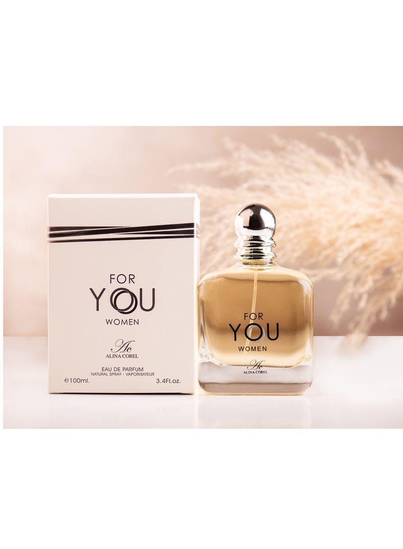 ألينا كوريل عطر فور يو او دي بارفان 100مل - Image 2