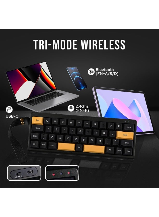 ابوماكر لوحة المفاتيح الميكانيكية اللاسلكية - Image 4