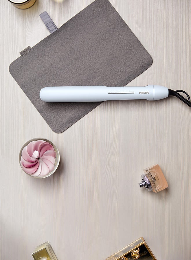 Philips 5000 Series Straightener BHS520/03 2 Years Guarantee - Pale Sky Blue