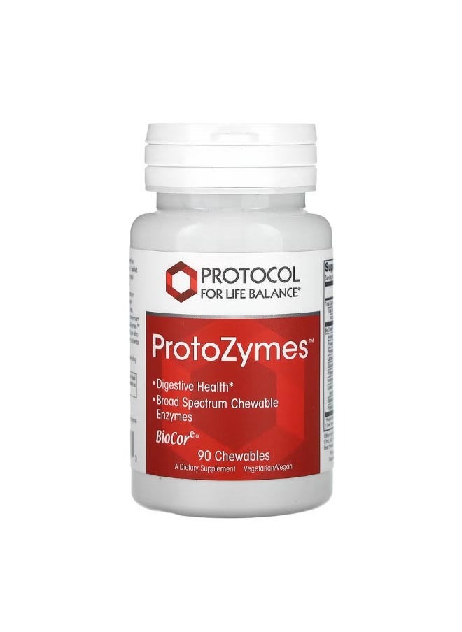 Protocol For Life Balance - ProtoZymes 90 Chewables - Image 1