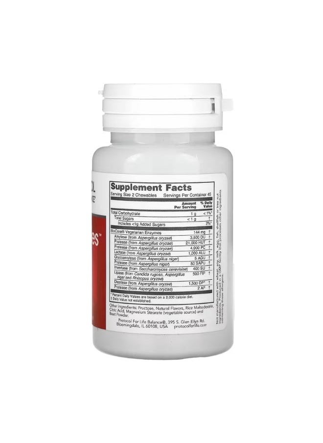 Protocol For Life Balance - ProtoZymes 90 Chewables - Image 1