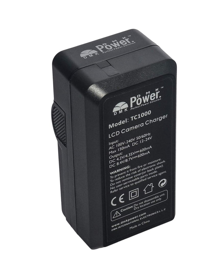 DMK POWER SLB-07A SLB 07 TC1000 TC1000 LCD Battery Charger Compatible with Samsung PL150, PL151, ST45, ST50, ST500, ST550, ST560, ST600, TL100, TL210, TL220, TL225, TL90 Camera - Image 2