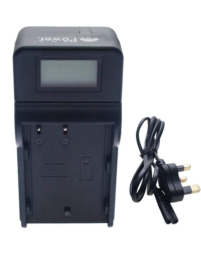DMK POWER SLB-07A SLB 07 TC1000 TC1000 LCD Battery Charger Compatible with Samsung PL150, PL151, ST45, ST50, ST500, ST550, ST560, ST600, TL100, TL210, TL220, TL225, TL90 Camera - Image 1