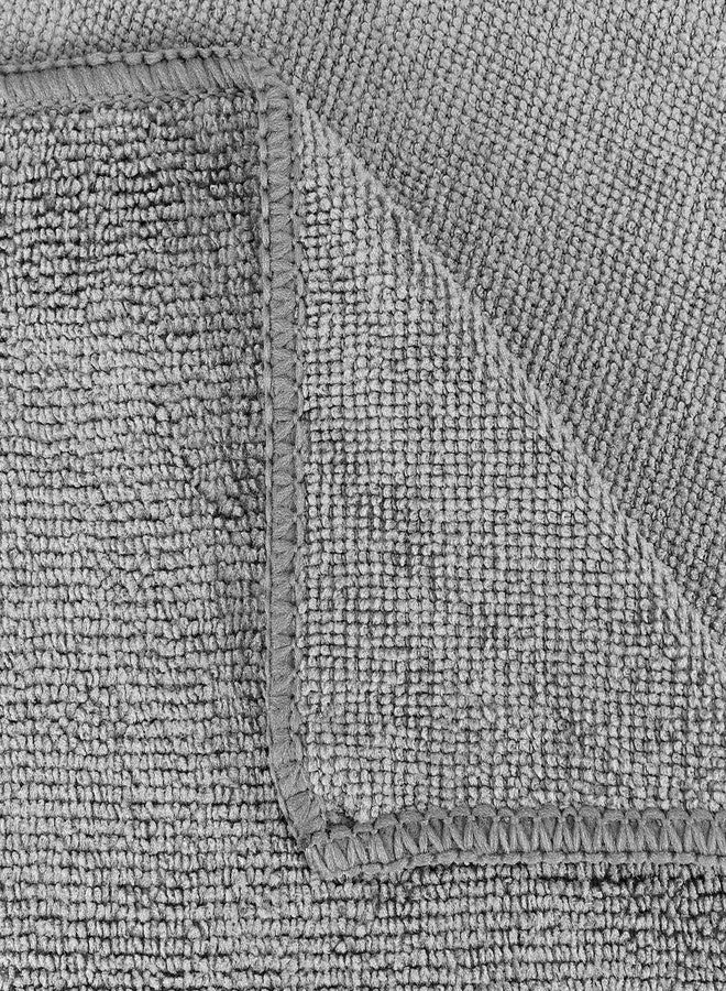 Arkwright, LLC Arkwright Microfiber Gym Towel - Pack of 12 - Super Soft, Quick Dry Workout Sweat Towels, 300 GSM Lightweight & Absorbent for Sports, Working Out, Yoga, and Spa, 16 x 27 in, Grey - Image 2