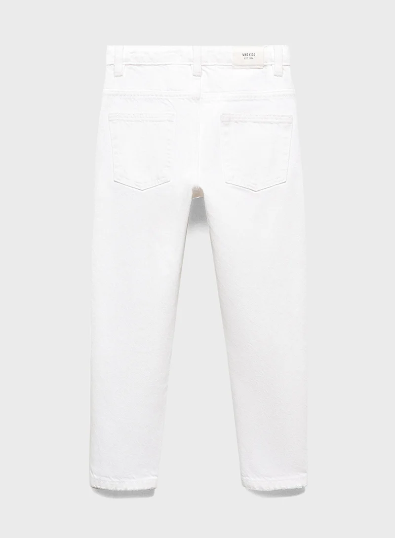 مانجو Kids Ripped Jeans