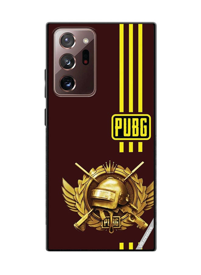 VR CREATIVE Protective Case Cover For Samsung Galaxy Note20 Ultra 5G Pubg Design Multicolour - Image 1