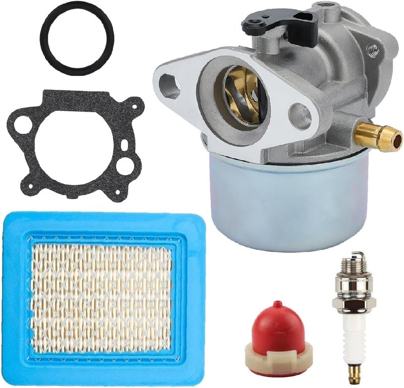 Panari 799868 498170 Carburetor for Brigg-s & Straton 625 6.5 HP 6150N 6150 650 6HP BS 497314 14111 497586 498254 498966 498255 Engine with 491588s Air Filter Cleaner - Image 1