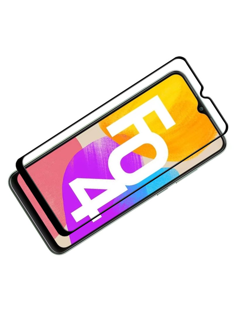 ACLIX Antistatic ESD Dustproof Premium Quality High Definition Tempered Glass Screen Protector Designed For Samsung Galaxy F04 - Image 1