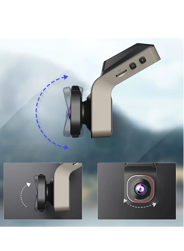 iSNUP 4G SIM Dash Cam Newly Updated Front & Rear Dual Cameras with Wide Angle Lens Easy Installation Unobstructed View Live Recording 24 Hours Remote Monitoring Wi-Fi GPS Tracker - Image 3