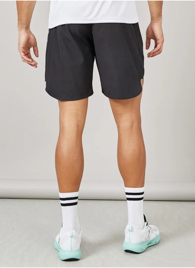 Styli Training Shorts with Side Active Print Panel