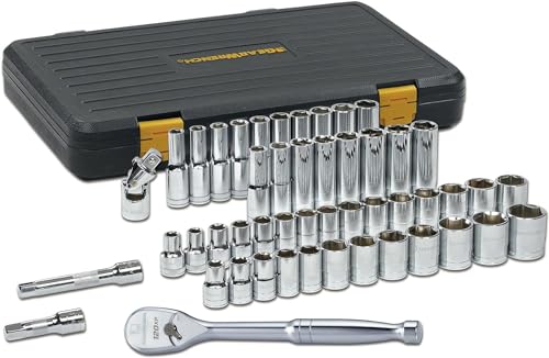 GEARWRENCH 49 Pc. 1/2" Drive 6 Pt. 120XP Mechanics Tool Set, Standard & Deep, SAE/Metric - 80700P - Image 3