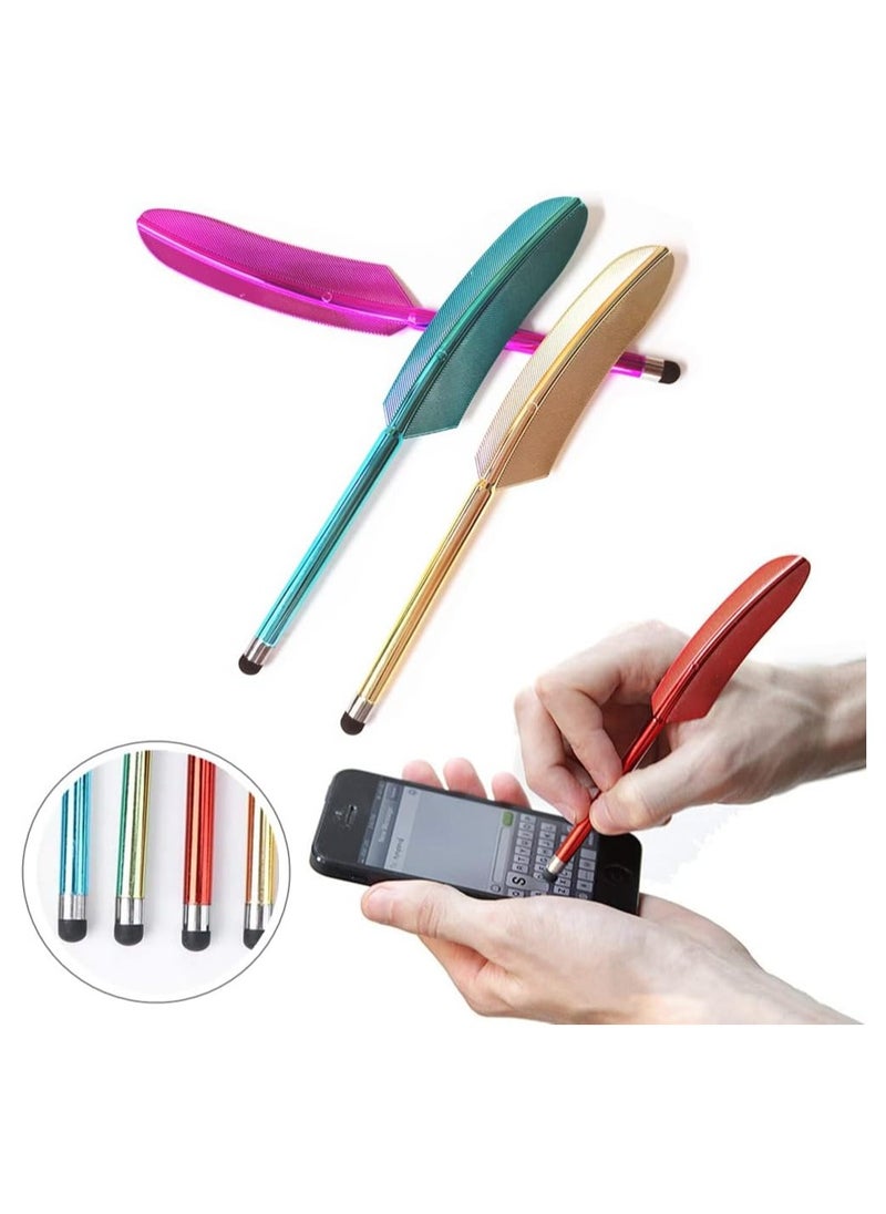 KASTWAVE - Feather Capacitive Stylus, 8 Pcs Universal High Sensitivity Stylus Pens for Touch Screens, Compatible with Phone, iPad, Tablet and Other Touchscreen Devices (Mixed Colors) - Image 1