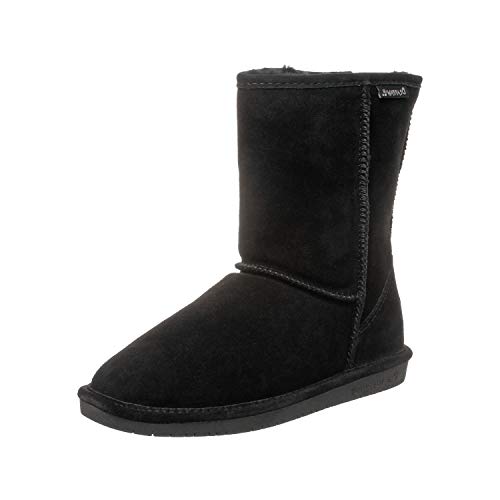 BEARPAW Women's Emma Short Black Snow Boot 7 M US - Image 1