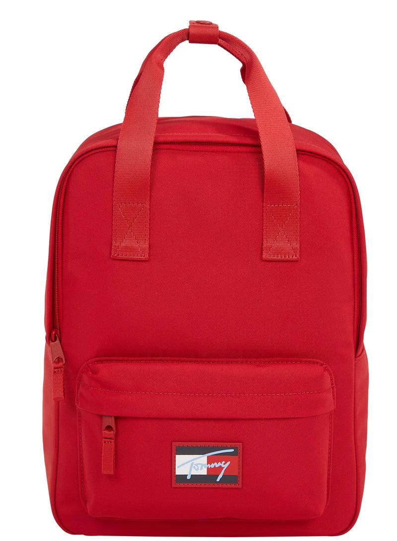TOMMY HILFIGER Kids Script Flag Backpack - Image 1