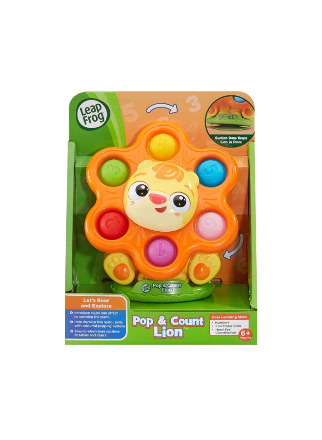 LeapFrog Pop & Count Lion Activity Toy - Image 1