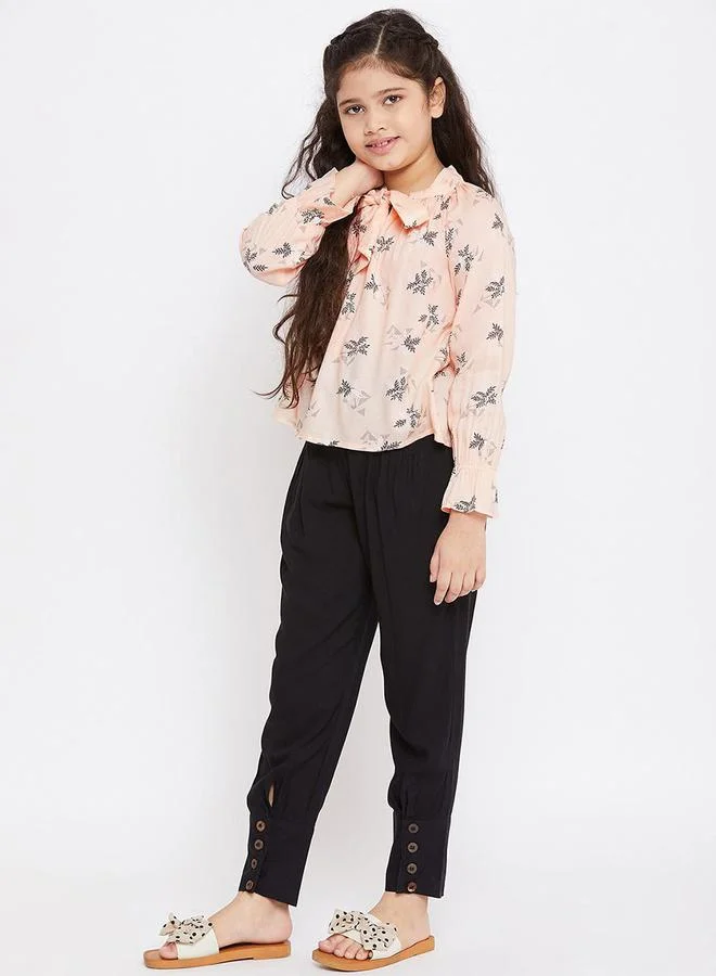 Stylo Bug Floral Print Blouse & Trouser Set by Styli