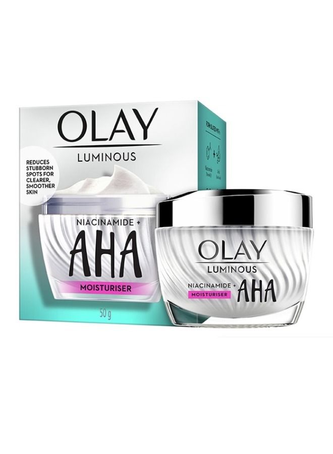 Olay Luminous Niacinamide + AHA Face Cream Moisturizer 50G - Image 1