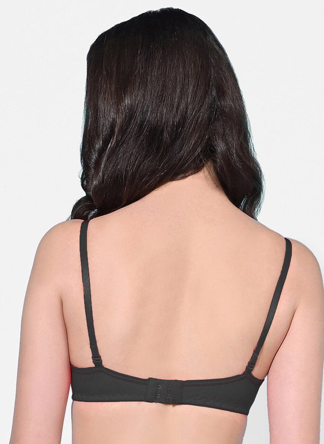 FIMS Pack Of 3 Full Coverage Lightly Padded Everyday Bras With All Day Comfort - Image 5