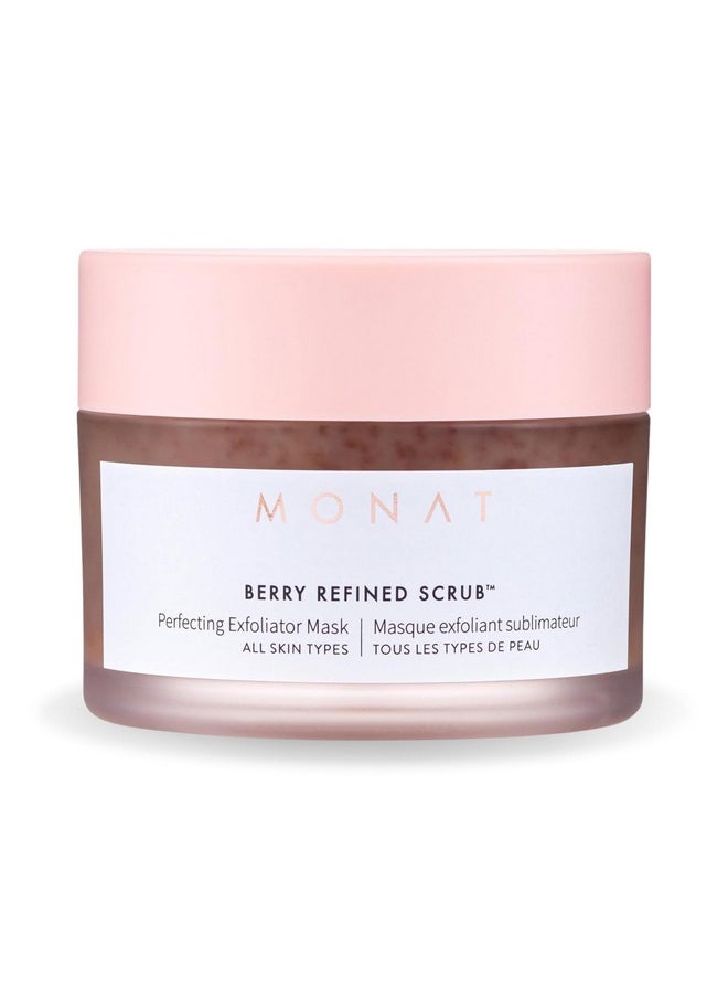 monat - MONAT Berry Refined Scrub™ - Perfecting Exfoliator Mask with Skin-Brightening AHAs and Cranberry Seeds, 87ml - Image 1