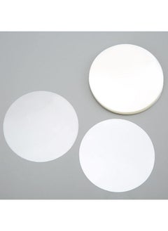 Zerodis Clear Film, 100Pcs Badge Film For Round Badge Button, Transparent Badge Protective Film For Diy Button Maker Clear Stampsstamps(58Mm/2.3In)  - Image 2
