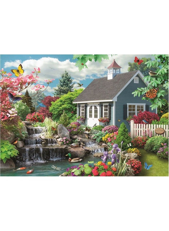 Bits and Pieces 3000 Piece Jigsaw Puzzle For Adults 32" X 45" Dream Landscape 3000 Pc Spring Scene Jigsaw By Artist Alan Giana  - Image 2