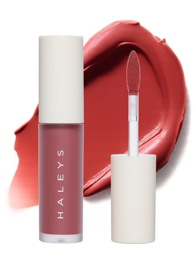 HALEYS Beauty Re-blur Velvet Matte Lip Cream, Cloud Soft Liquid Lipstick with Soft Focus Finish, Lightweight Smudge Resistant Lip Color for Women (Nectar) - Image 1