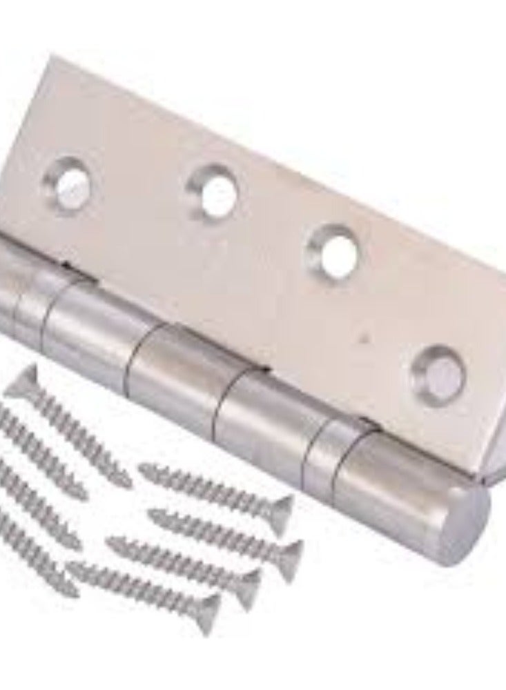 KNP KNP Stainless Steel Hinges, measuring 4 x 3 x 3mm, are designed for robust and reliable performance in various applications. - Image 2