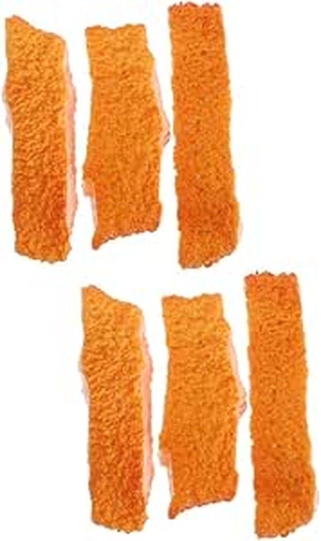 6Pcs Artificial Fried Food Simulation Realistic Pork Cutlet Models Shop Display Photography Props - Image 1