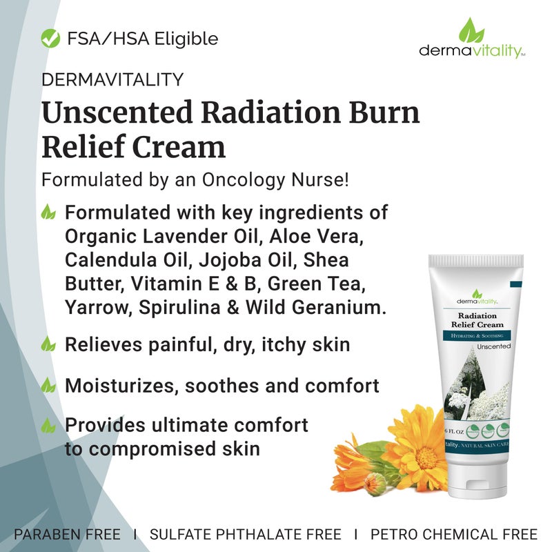 UltimateVitality Unscented Radiation Burn Relief Cream â€“ Calendula Cream for Radiation Patients, Natural, Organic, Paraben, Pthalate Free - 6 ounces - Image 3