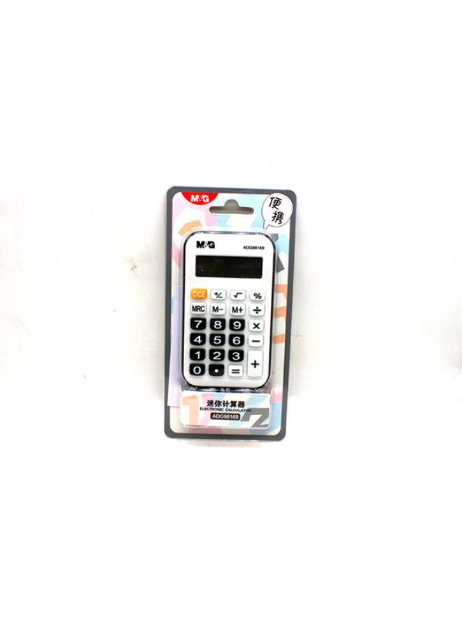 M&G Pocket Electronic Calculator (One Piece Color May Vary) - Image 4