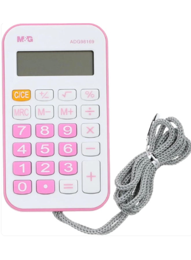 M&G Pocket Electronic Calculator (One Piece Color May Vary) - Image 1