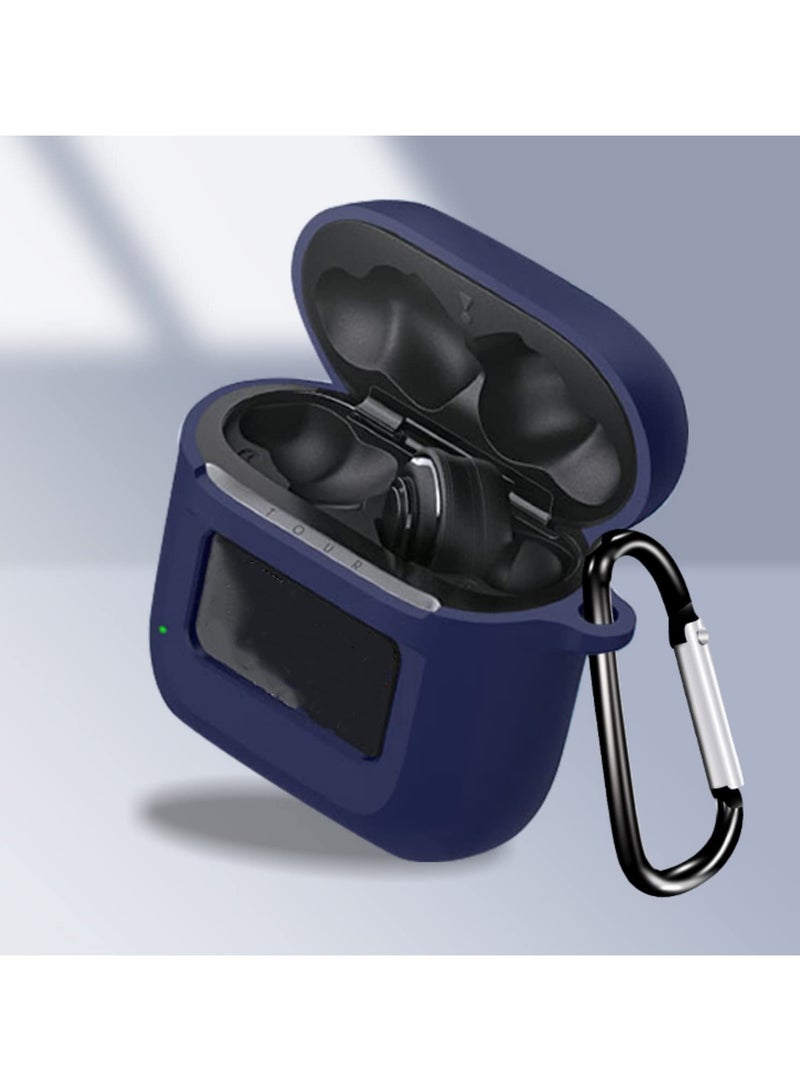 Shockproof Silicone Case Compatible with JBL Tour Pro2 with Keychain - Image 1