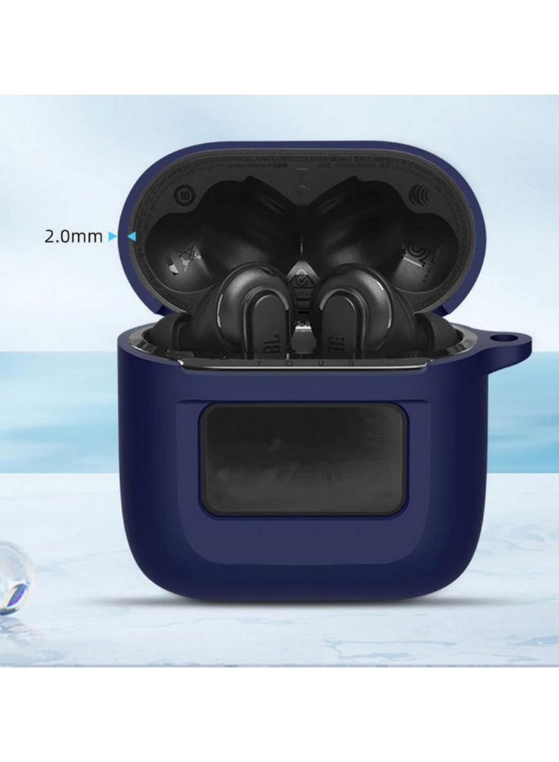 Shockproof Silicone Case Compatible with JBL Tour Pro2 with Keychain - Image 2