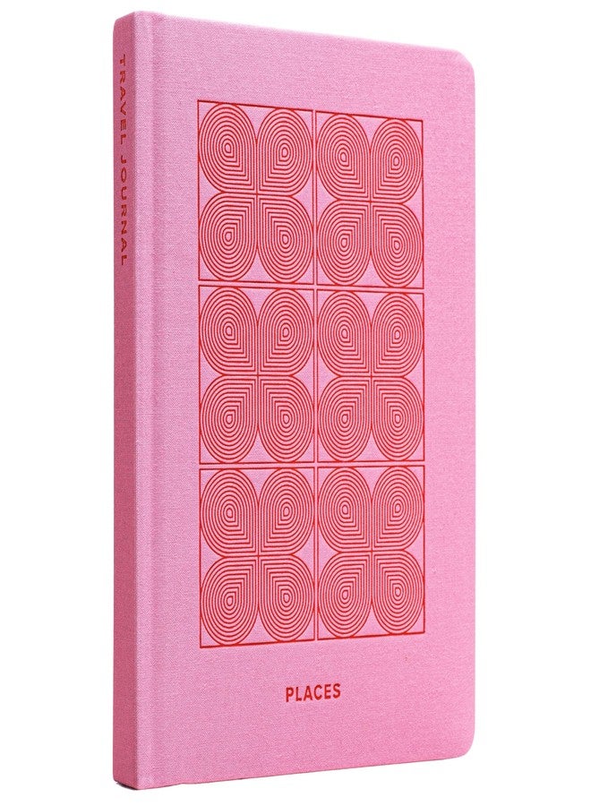 Kunitsa Co. Travel Journal - Guided Notebook for Travelers to Plan & Reflect on Vacations & Trips. Keepsake Travel Gift, Lavender Pink - Image 1